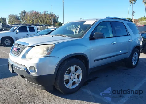 2009 GMC Acadia Sle-1 z USA, uszkodzony, nr VIN 1GKER13D59J110201